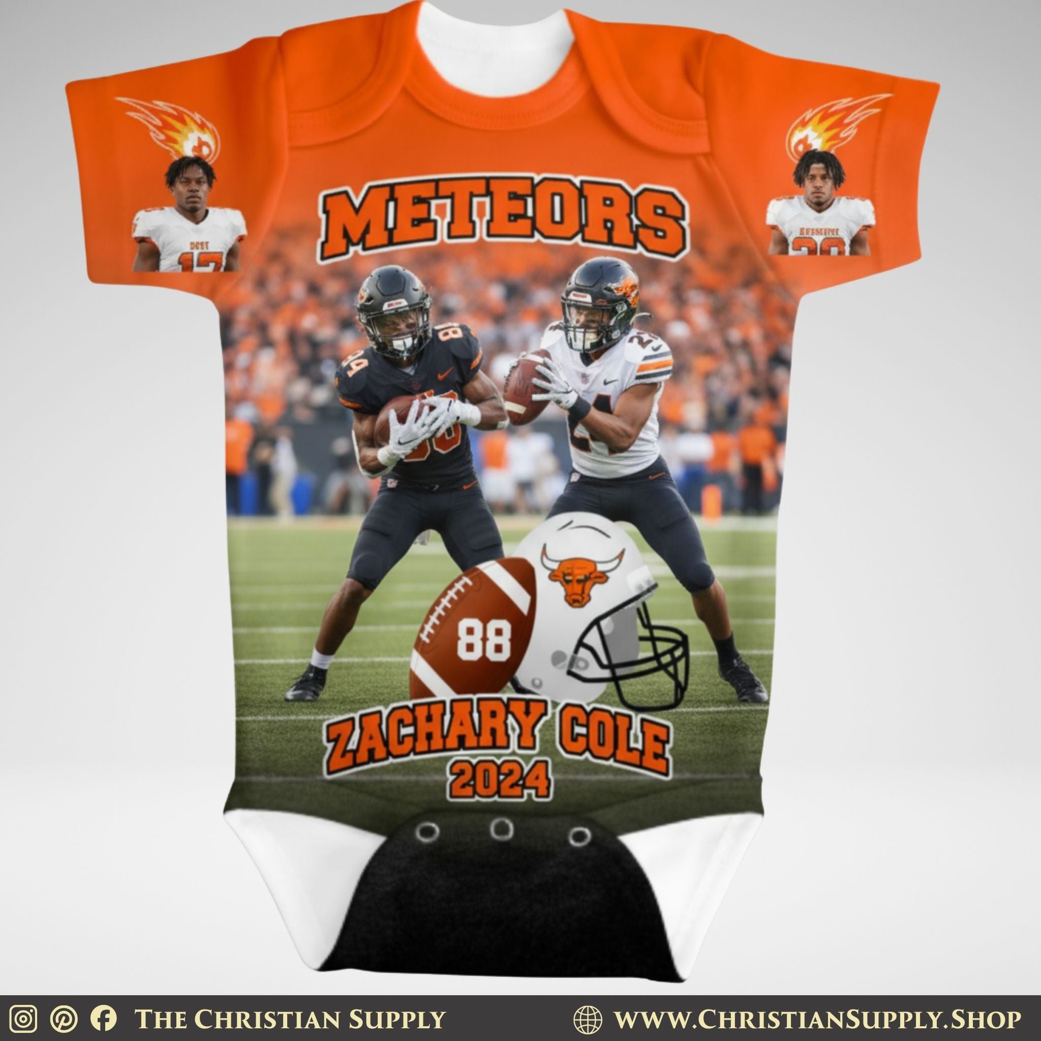 Custom Baby Onesie – Personalized Short Sleeve Bodysuit for Babies and Toddlers