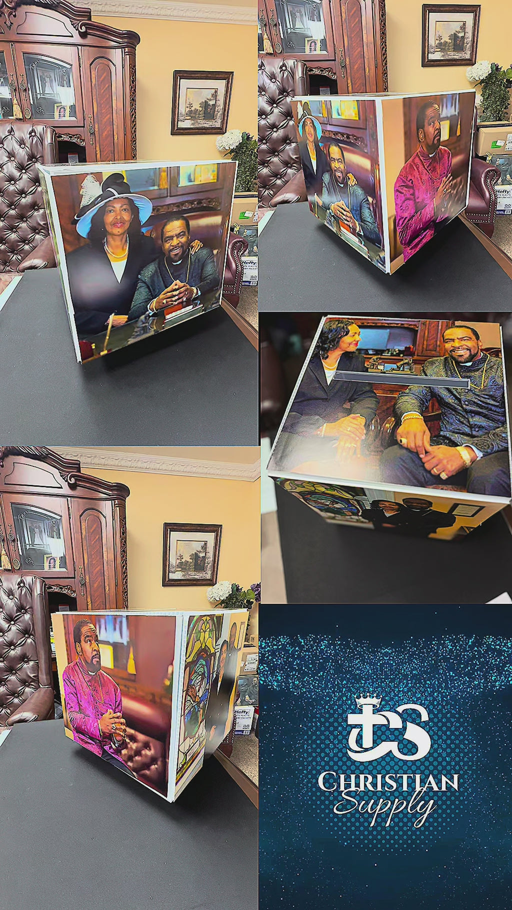 Custom Photo Cubes and Photo Cube Card Boxes for Memories Events and Keepsakes
