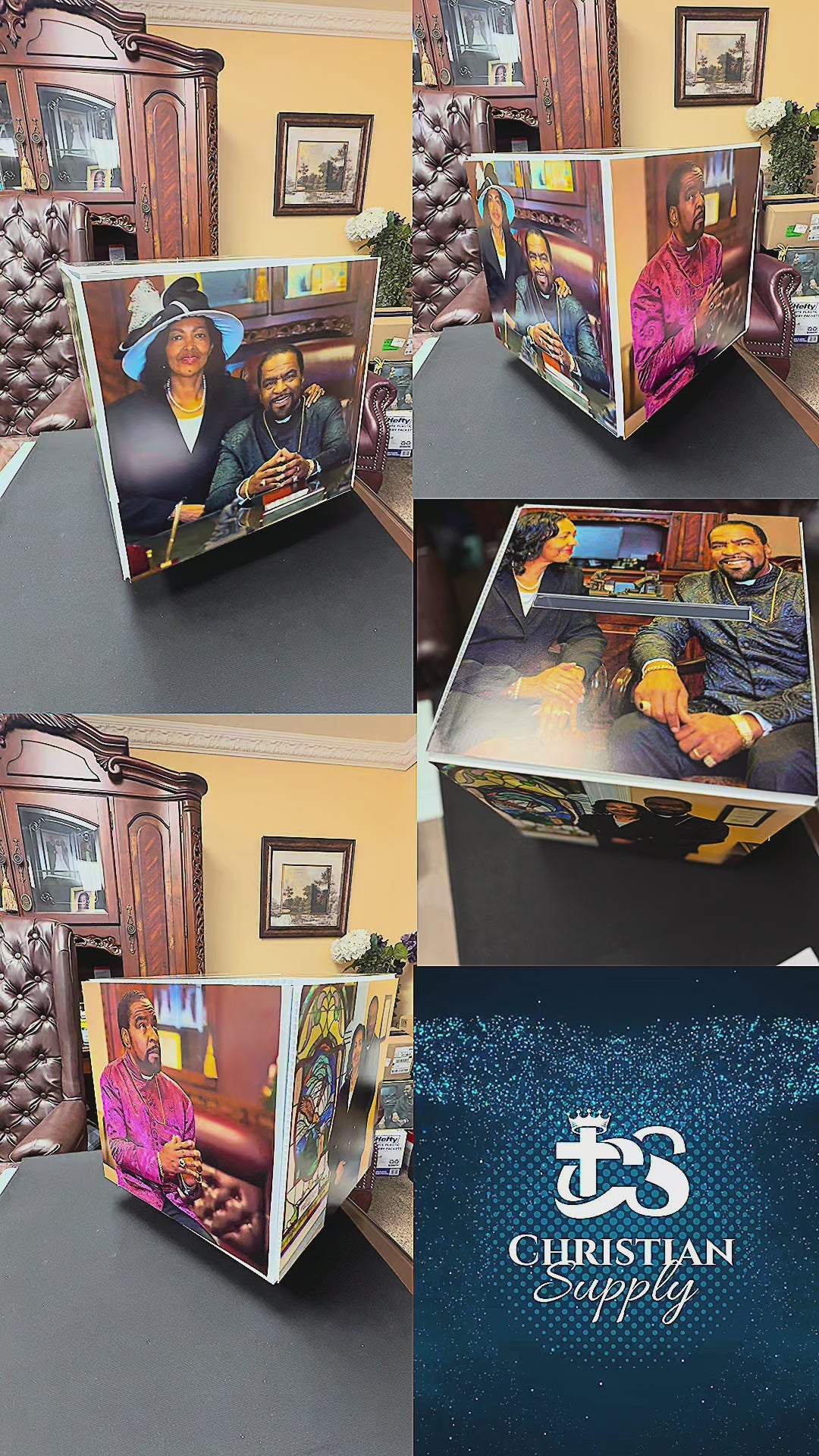 Custom Photo Cubes and Photo Cube Card Boxes for Memories Events and Keepsakes