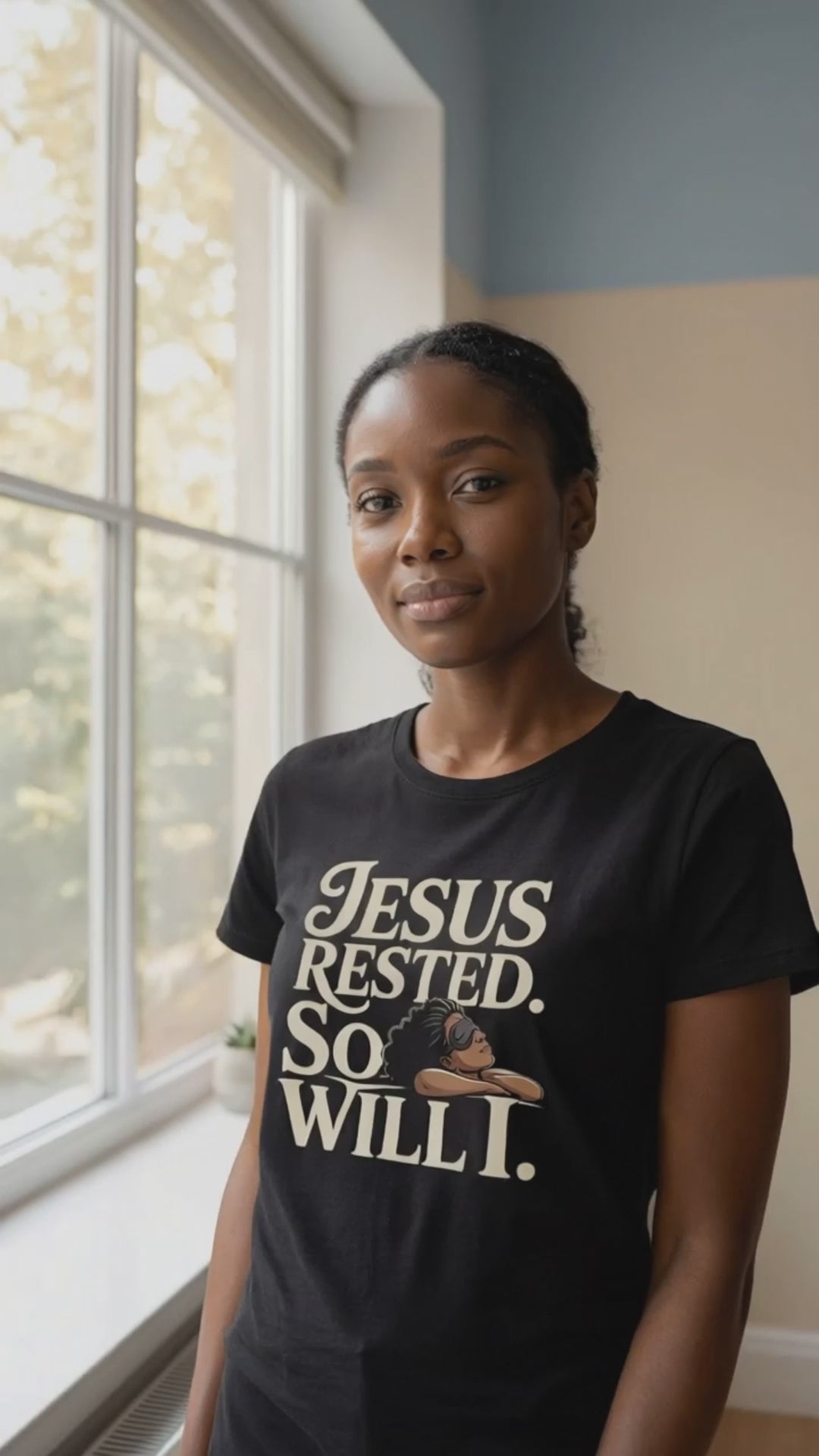 Jesus Rested. So Will I. – Faith & Rest T‑Shirt