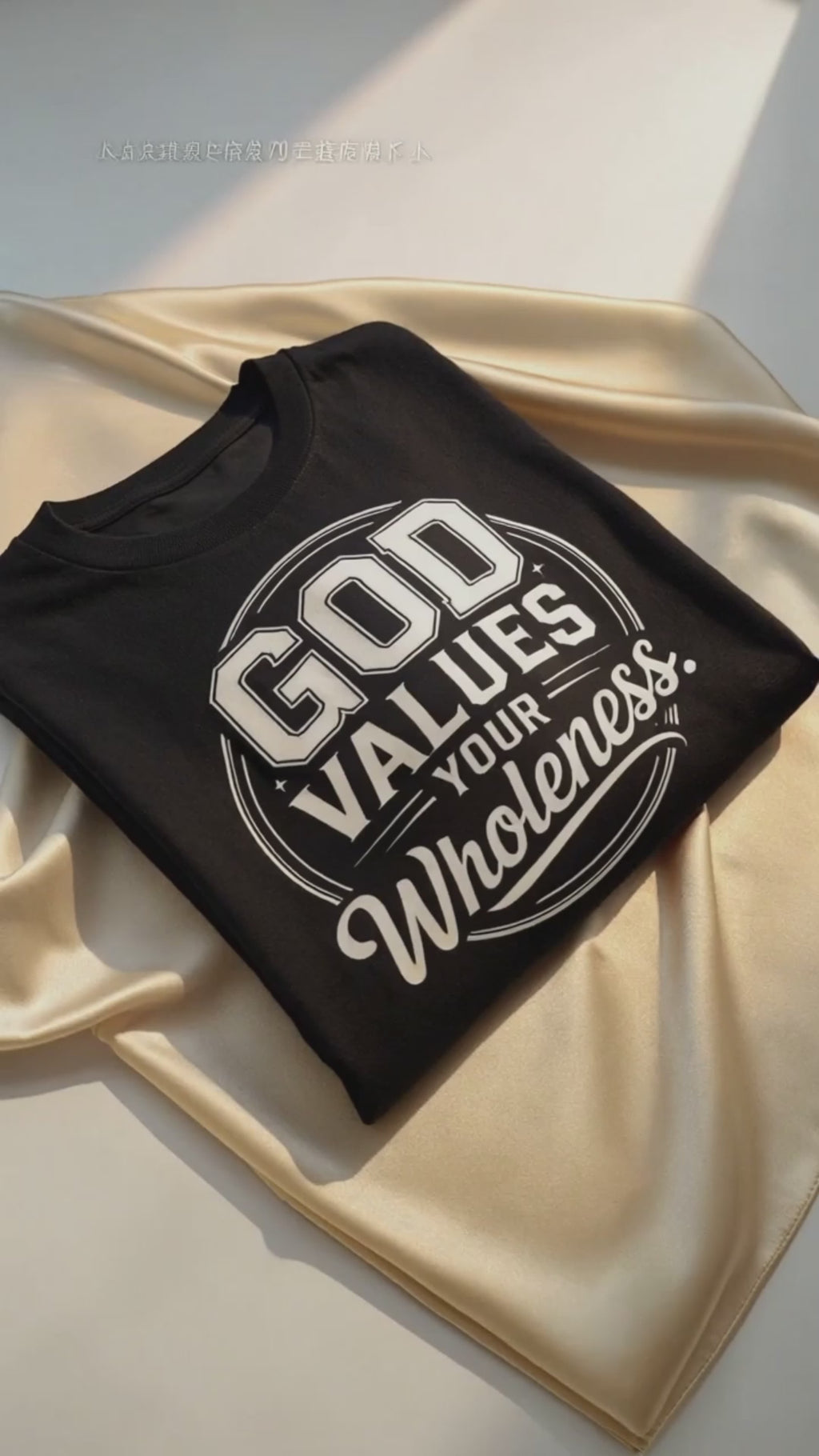 God Values Your Wholeness T‑Shirt – Identity & Restoration Christian Tee