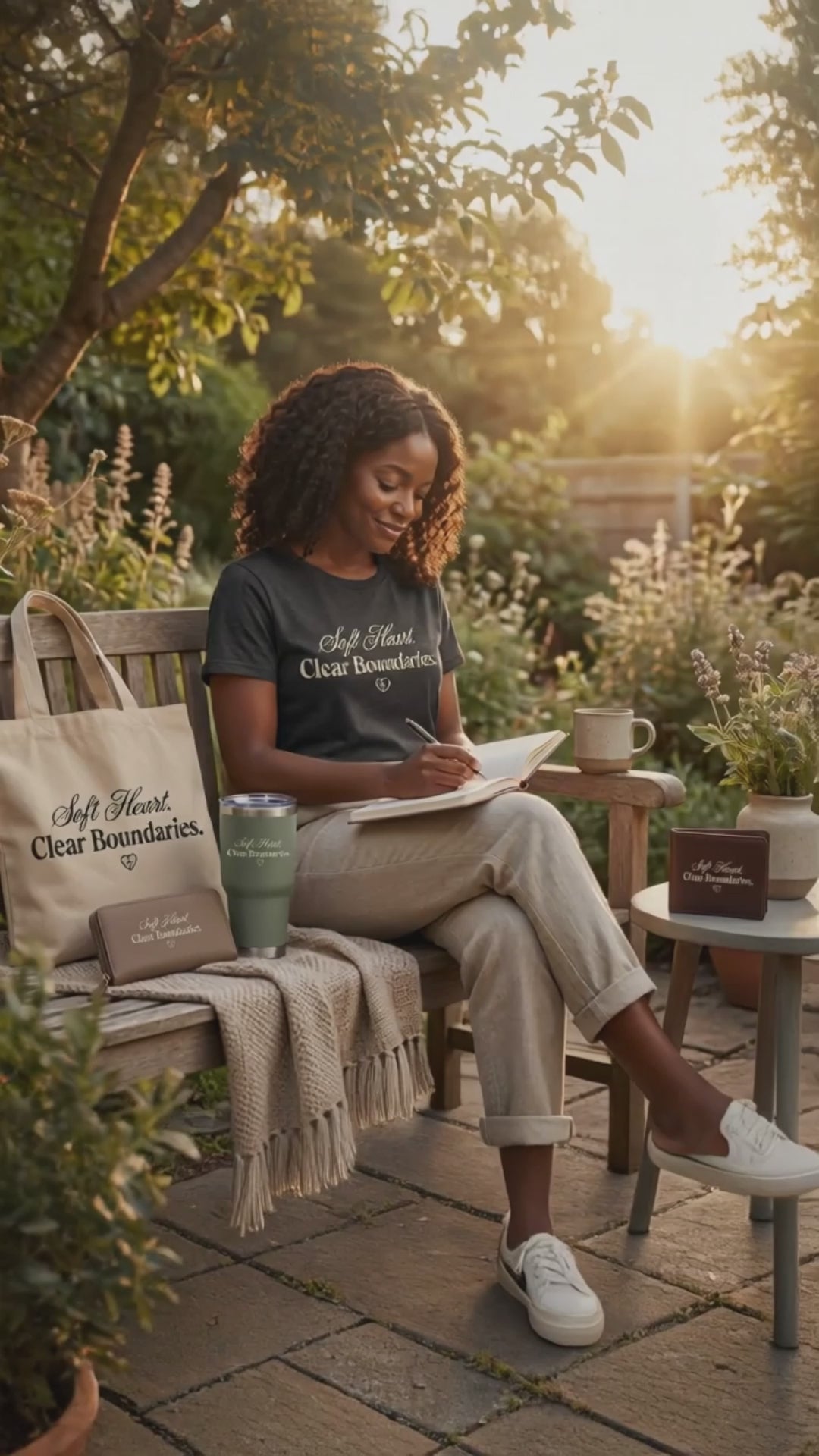 Soft Heart. Clear Boundaries. T-Shirt – Christian Tee