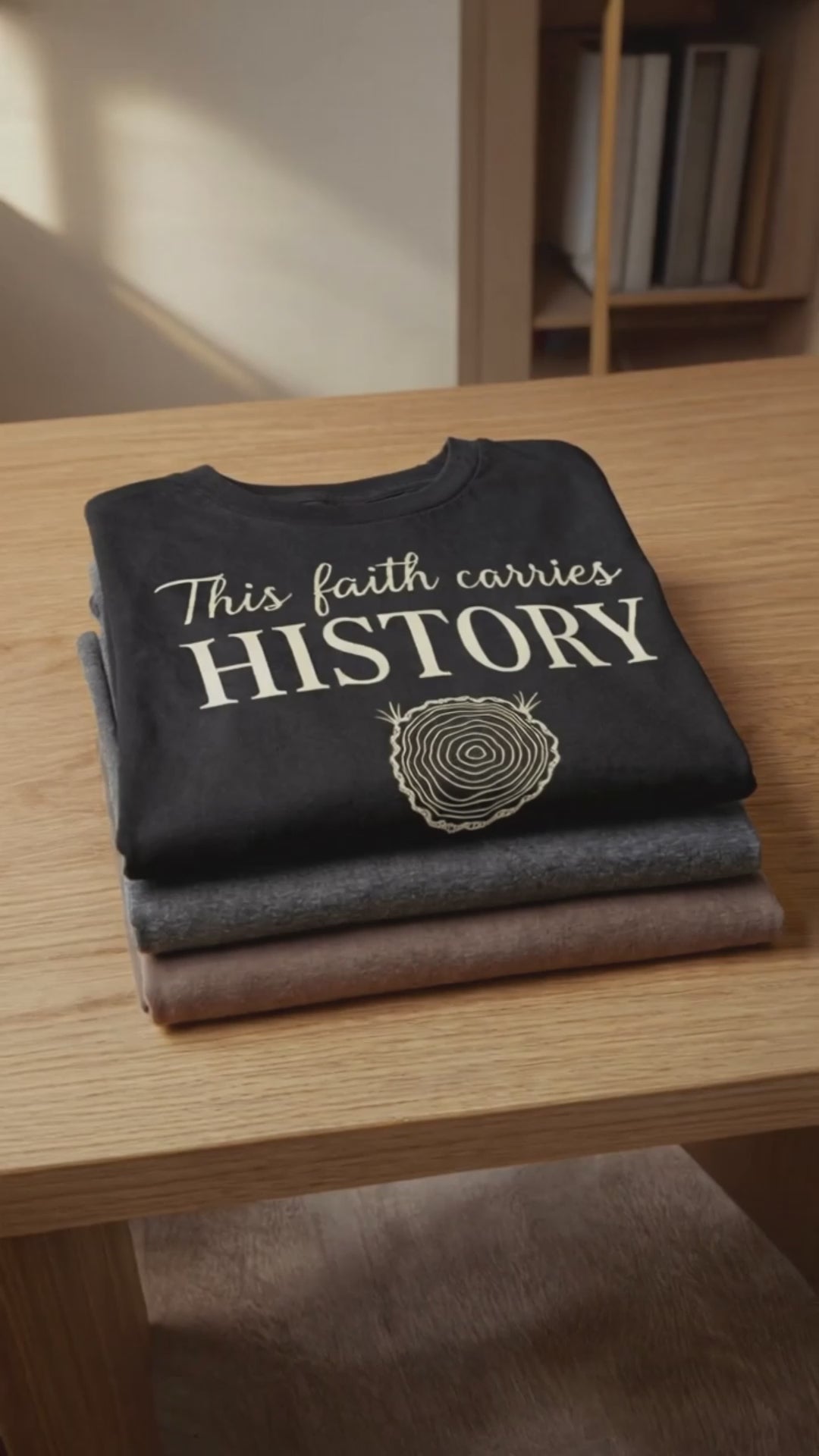 This Faith Carries History T‑Shirt – Generational Legacy Christian Tee