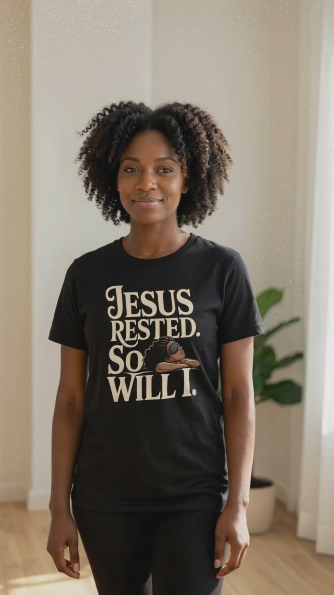 Jesus Rested. So Will I. – Faith & Rest T‑Shirt