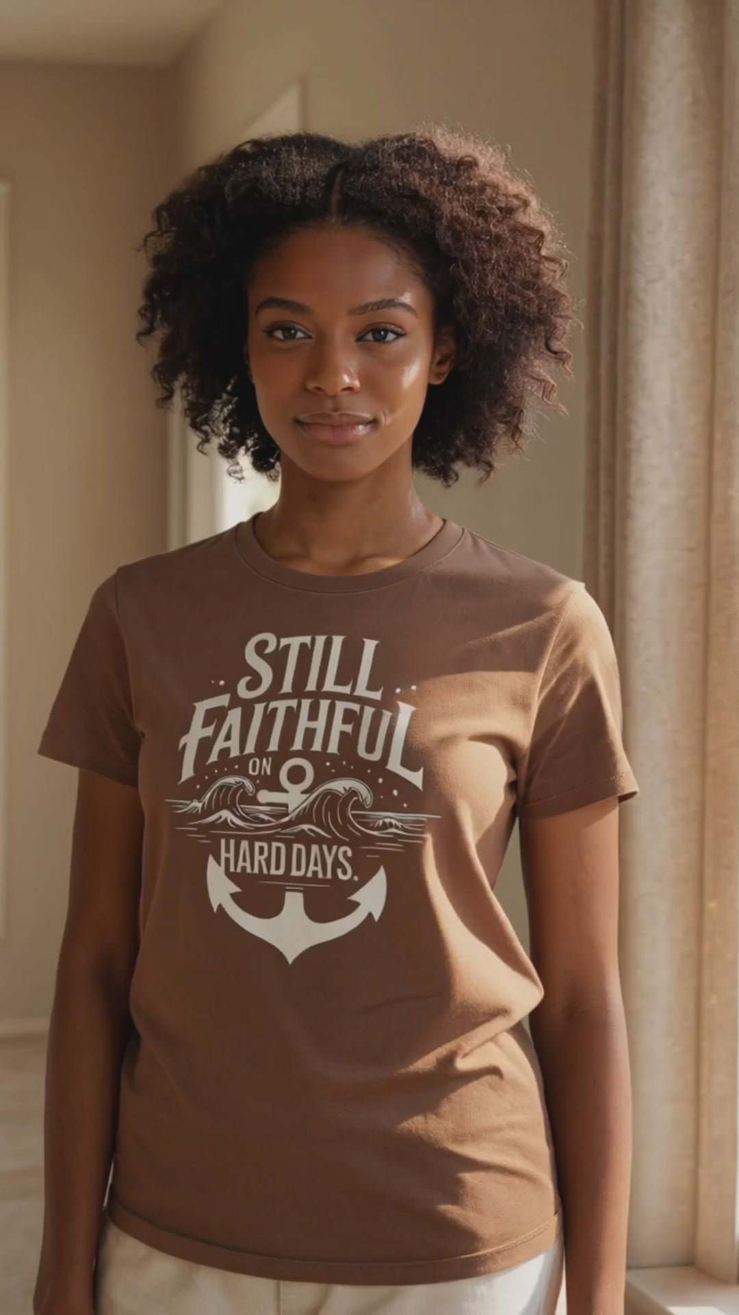 Still Faithful on Hard Days T-Shirt – Christian Tee