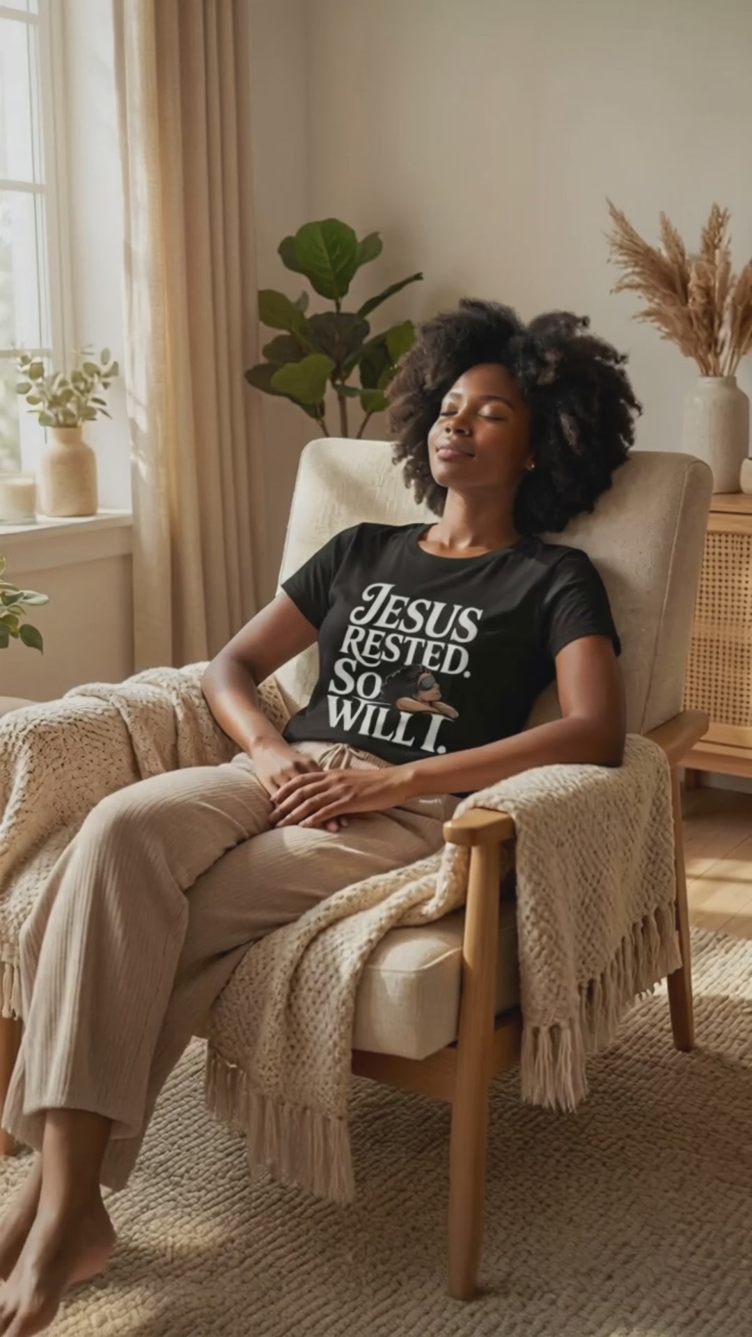 Jesus Rested. So Will I. – Faith & Rest T‑Shirt