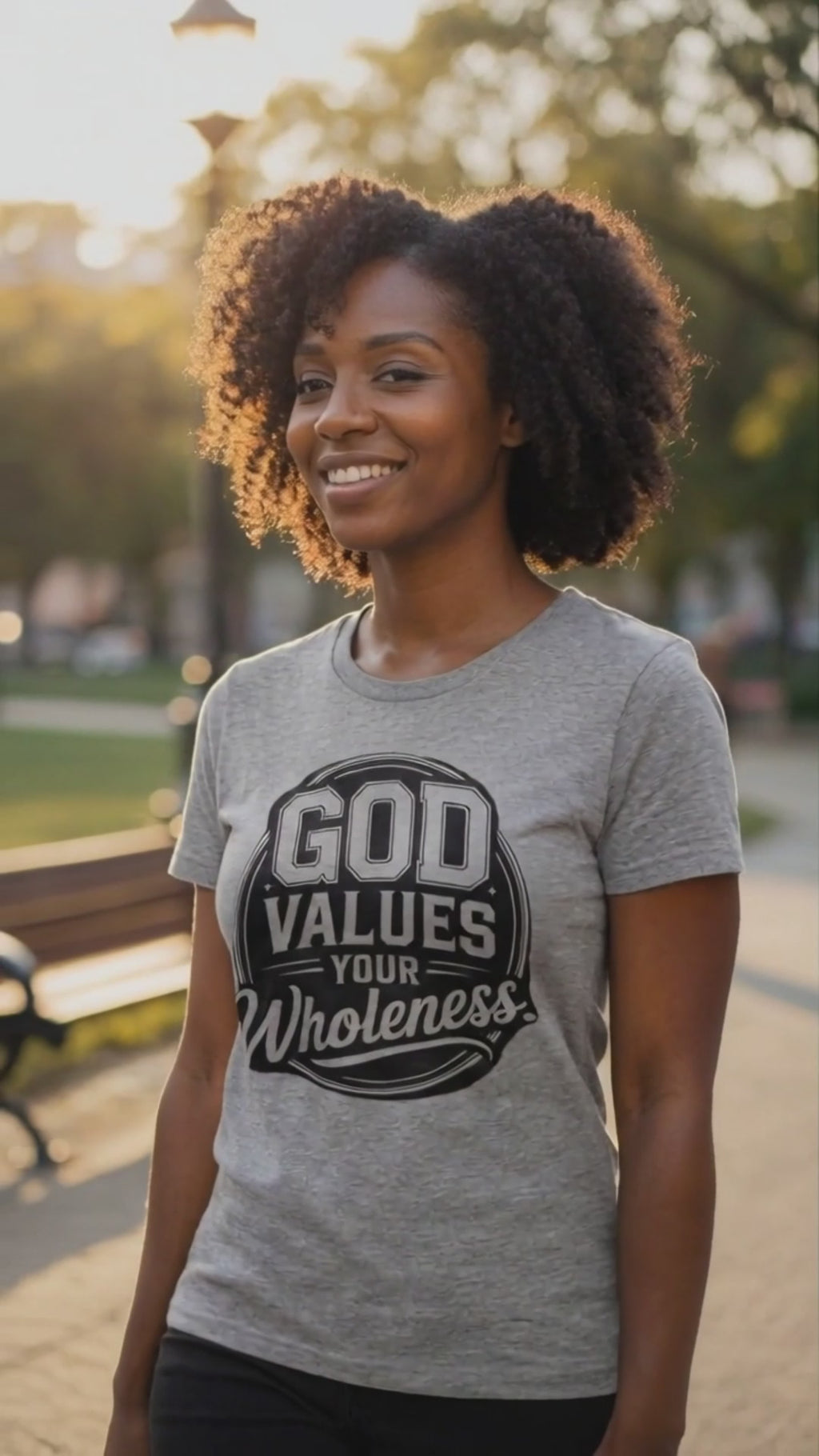 God Values Your Wholeness T‑Shirt – Identity & Restoration Christian Tee