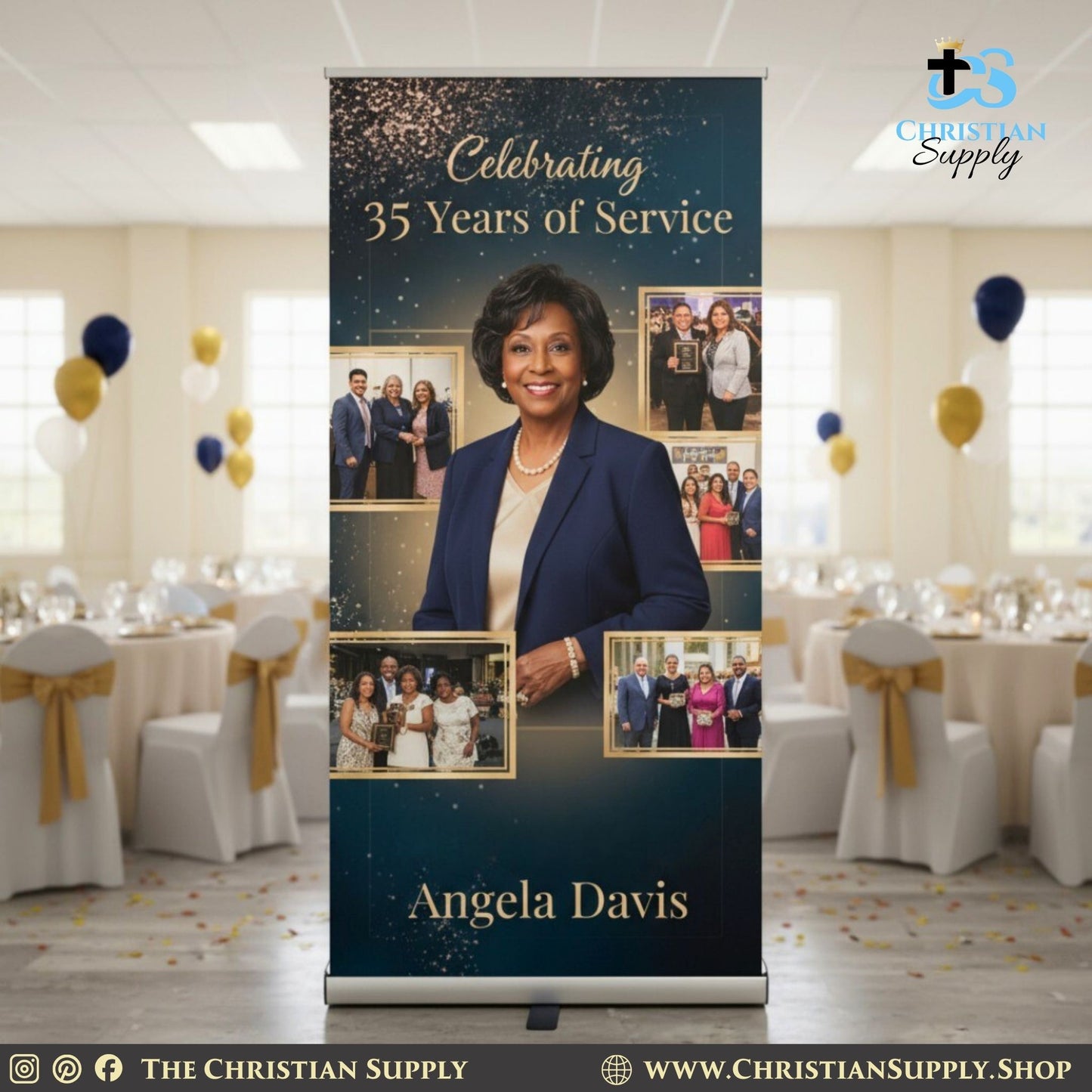 Retractable Banner with Stand