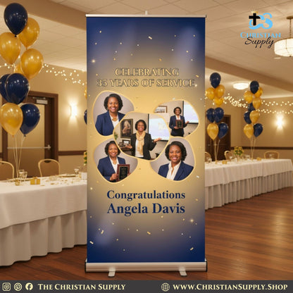 Retractable Banner with Stand