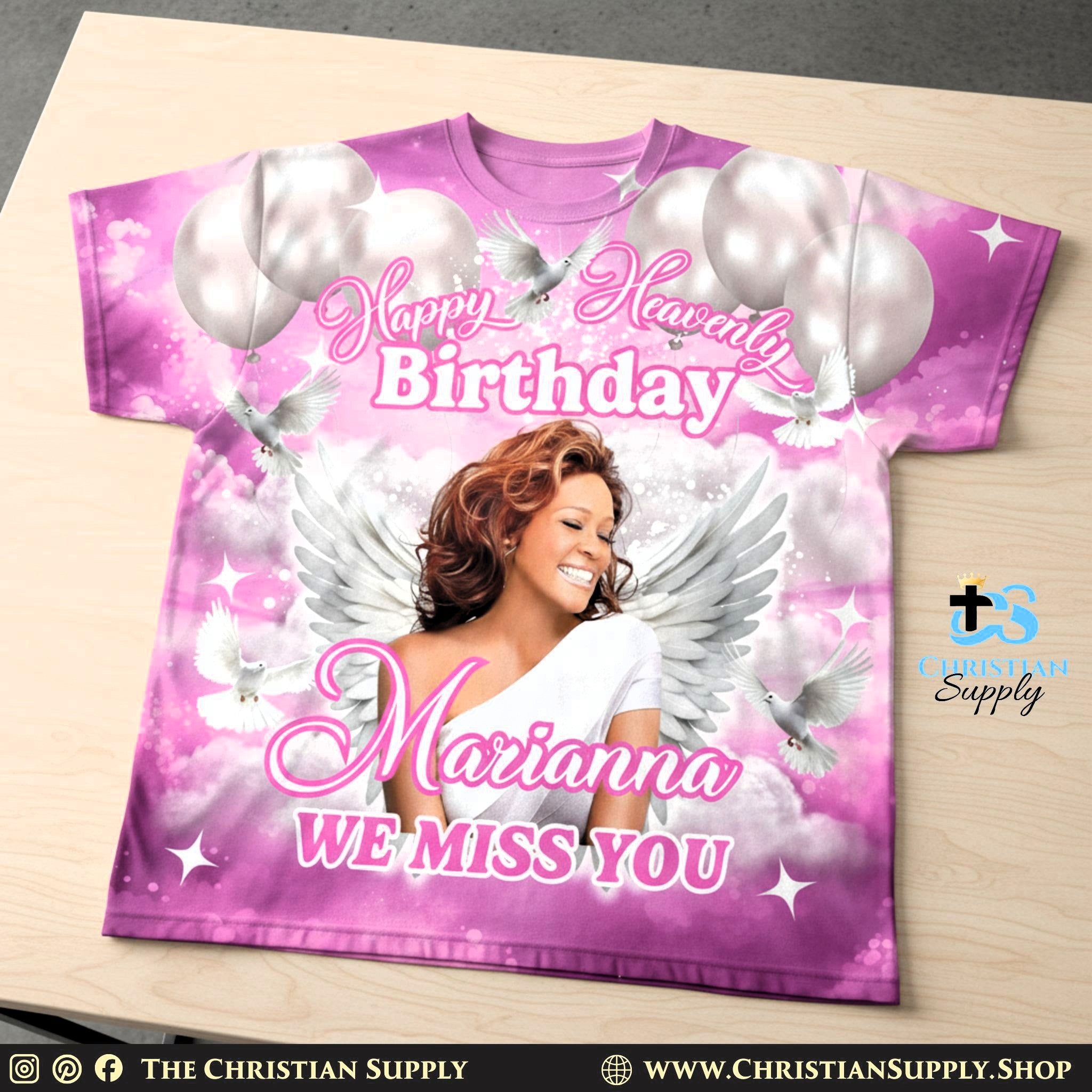 Custom All Over Print Shirt – Personalized Christian Apparel for Every Occasion