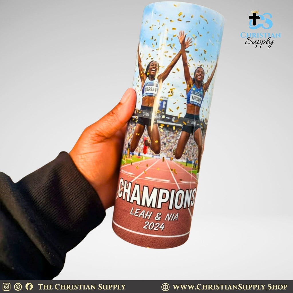 Custom Printed Christian Tumblers – Premium Stainless Steel | 6 Styles